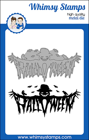 Whimsy Stamps - Halloween Scarecrow Die