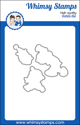 Whimsy Stamps - Boing! Outline Die Set