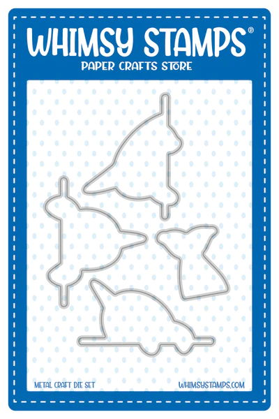 Whimsy Stamps - Be Unique Outlines Die Set