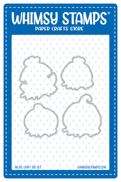 Whimsy Stamps - Grumpin Punkins Outline Die Set