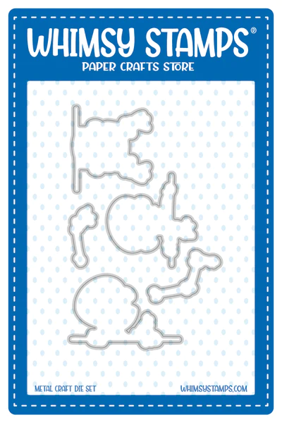 Whimsy Stamps - No Bones About It Outlines Die Set