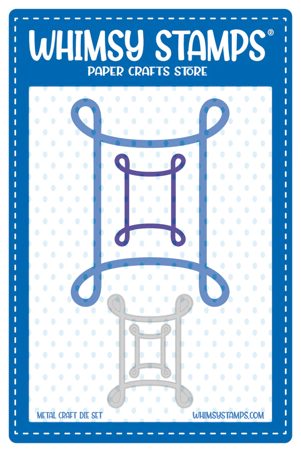 Whimsy Stamps - Loopdidoos 2 Die Set (SO)