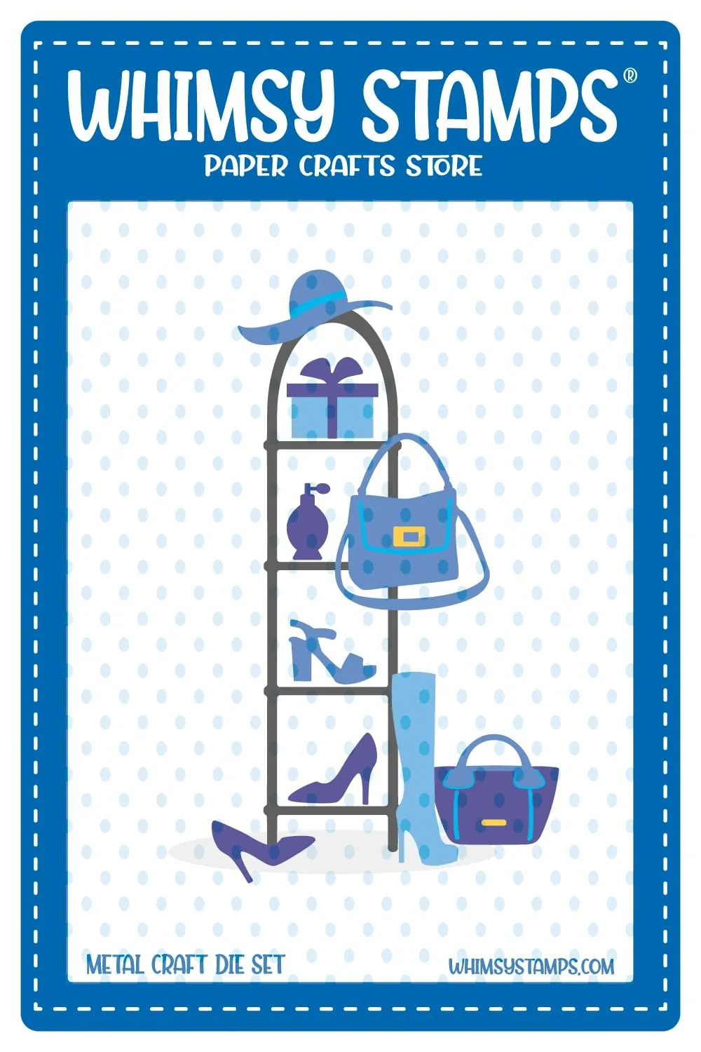 **NEW* - Whimsy Stamps - Fashion Accessories Die Set