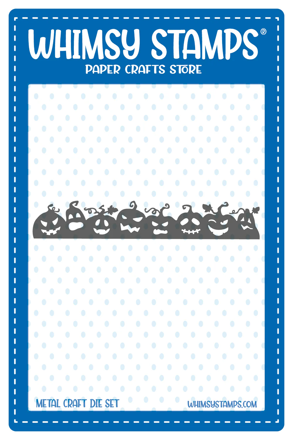 Whimsy Stamps - Jack o'Lanterns Border Die