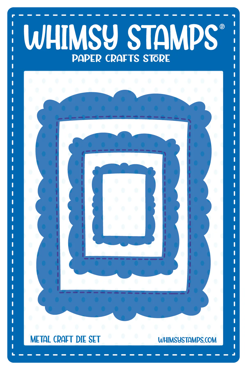**NEW* - Whimsy Stamps - Portrait Frames Die Set