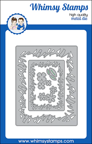 Whimsy Stamps - Grass Frames Die Set