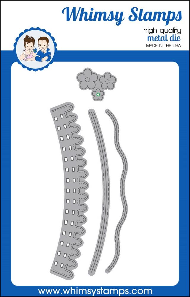 Whimsy Stamps - Kinetic Curved Hills Die Set
