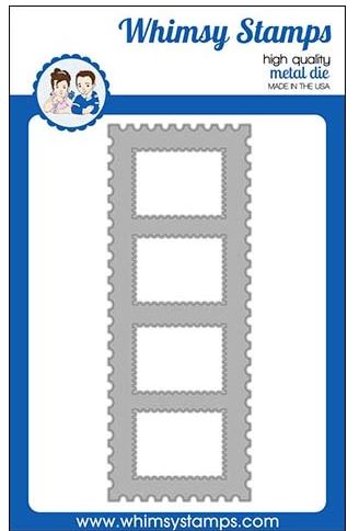 Whimsy Stamps - Slimline Postage Die