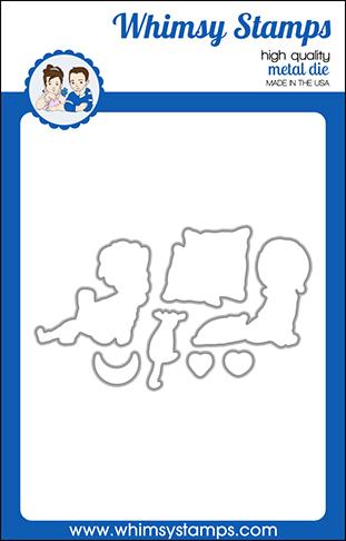 Whimsy Stamps - Soul Sisters Outline Die Set