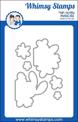Whimsy Stamps - Sending Sunshine Outlines Die Set