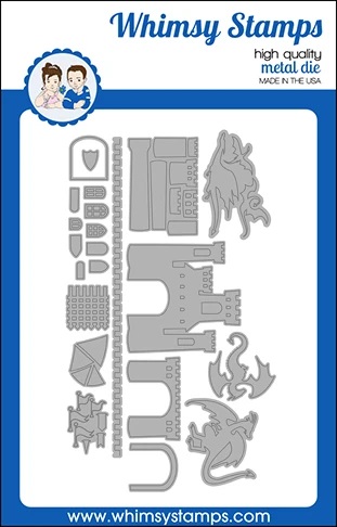 Whimsy Stamps - Build-a-Castle Die Set