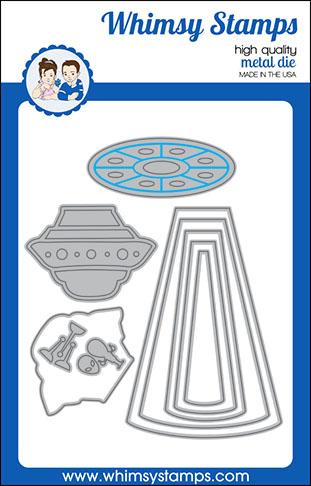 Whimsy Stamps - UFO Die Set