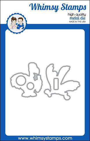 Whimsy Stamps - Gobble This! Outline Die Set