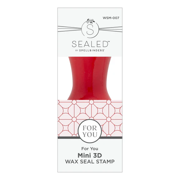 Spellbinders - For You Mini 3D Wax Seal from the Holiday Magic Collection