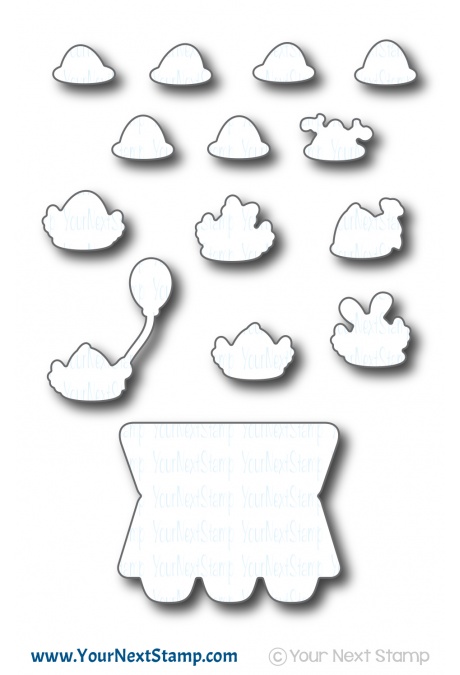 Your Next Stamp - So Egg-citing Die Set