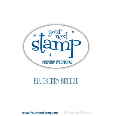 Your Next Stamp- Premium Dye Ink Pad - Blueberry Breeze