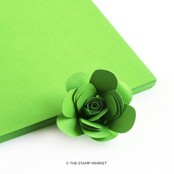 The Stamp Market - Color Crush Cardstock (5 Sheets Each) - Apple