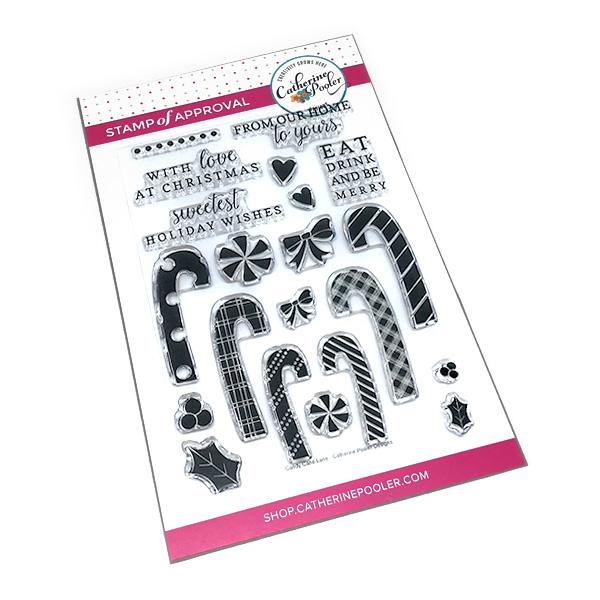Catherine Pooler - Candy Cane Lane Stamp Set
