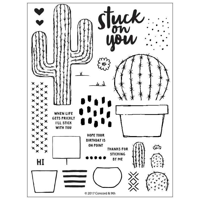 Concord & 9th - Stuck On You Stamp