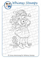Whimsy Stamps - Cuddle Bunny - Crissy Armstrong Collection