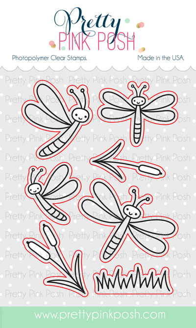 Pretty Pink Posh - Darling Dragonflies Dies