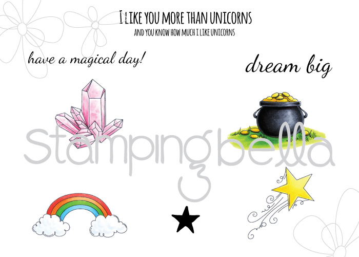 Stamping Bella - Unicorn Add-Ons