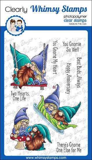 Whimsy Stamps - Gnome One Else Clear Stamps