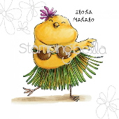 Stamping Bella - Hula Chick