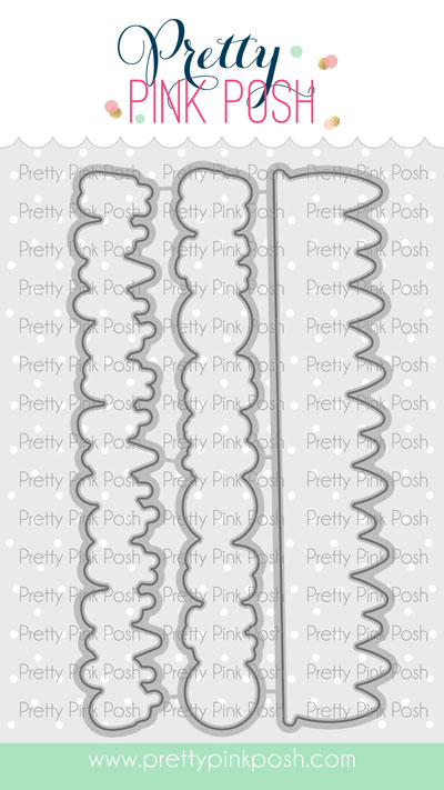 Pretty Pink Posh - Summer Borders Coordinating Die Set