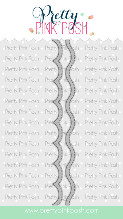 Pretty Pink Posh - Stitched Waves