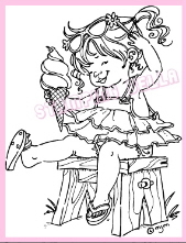 Stamping Bella - Lacie With Ice Cream