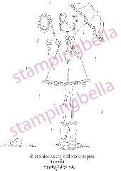 Stamping Bella - Lolly and her Brolly
