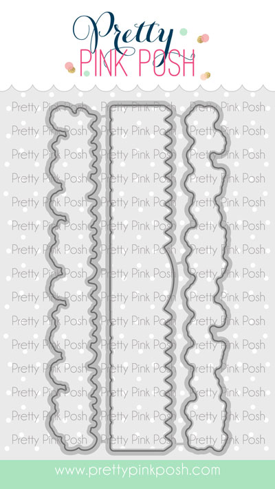 Pretty Pink Posh - Spring Borders coordinating dies