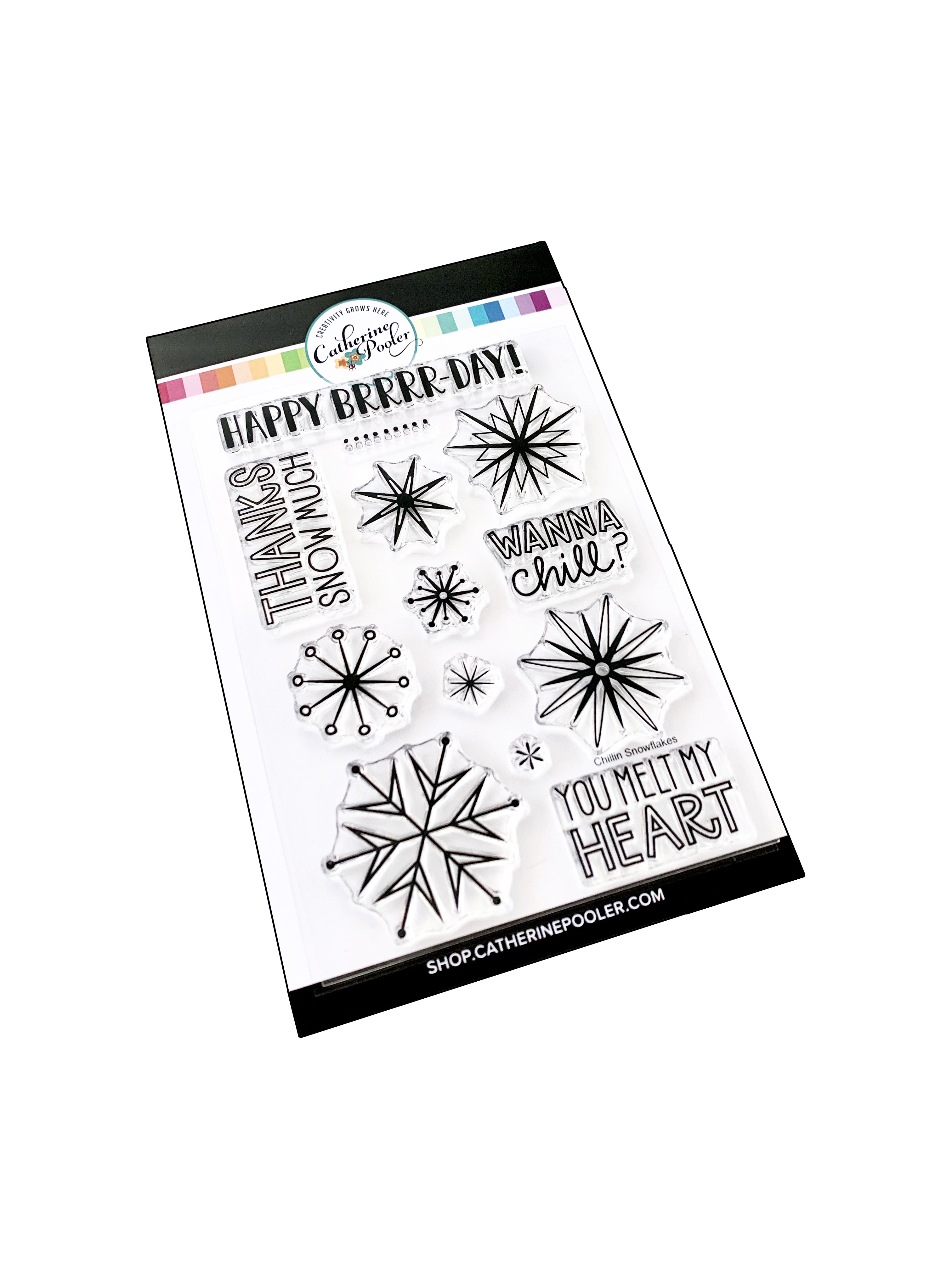 Catherine Pooler - Chillin' Snowflakes Stamp Set