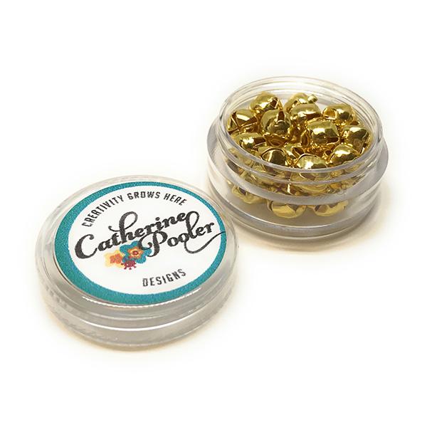 Catherine Pooler - Mini Jingle Bells - Gold