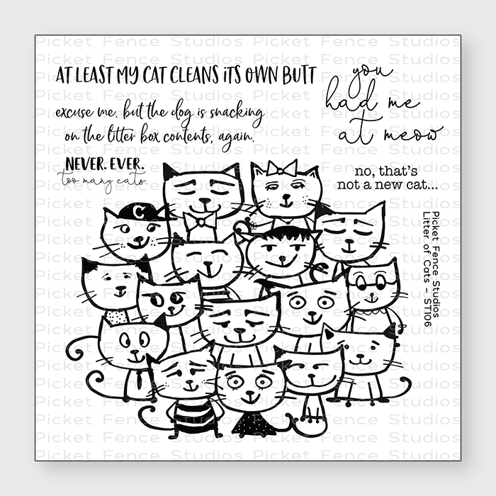 Picket Fence Studios - Litter of Cats