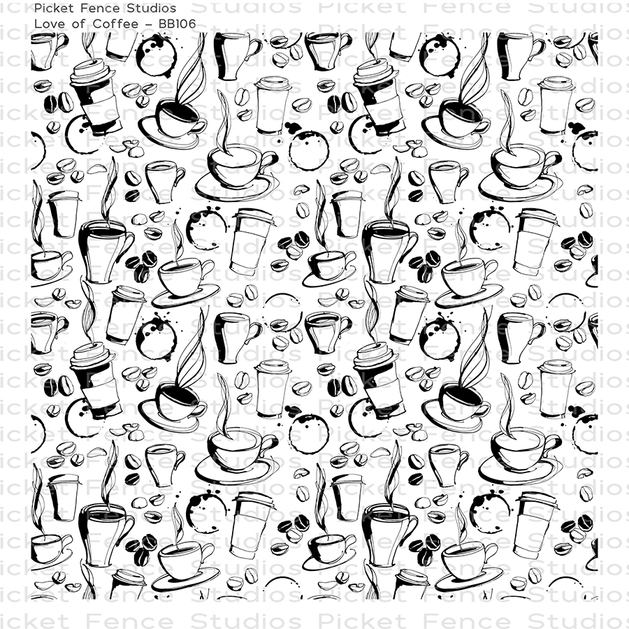 Picket Fence Studios - Love of Coffee