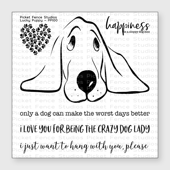 Picket Fence Studios - Lucky Puppy
