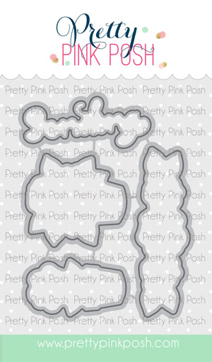 Pretty Pink Posh - Potted Roses Coordinating Die Set