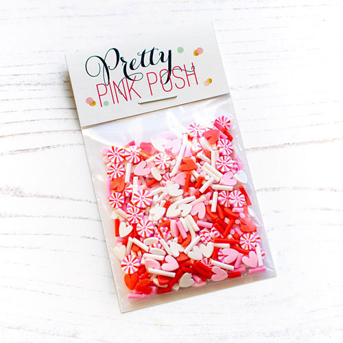 Pretty Pink Posh - Valentines Day Clay Confetti