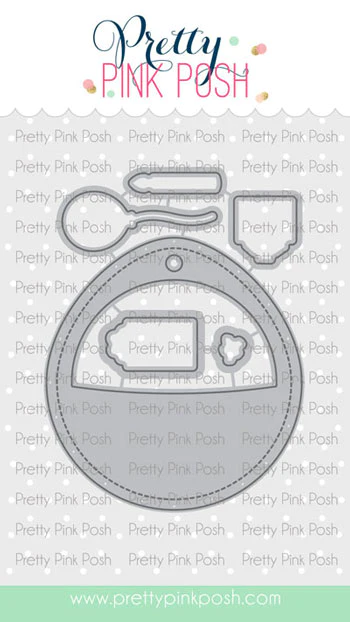 Pretty Pink Posh - Birthday Sentiments Coordinating Die Set