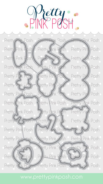 Pretty Pink Posh - Spring Chicks Coor Die Set
