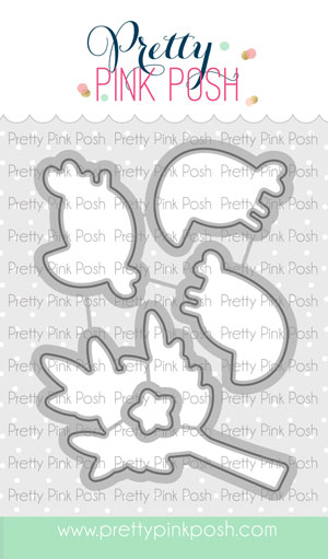 Pretty Pink Posh - Tropical Toucans Coordinating Die Set