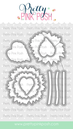 Pretty Pink Posh - Sunflowers Coordinating Die Set