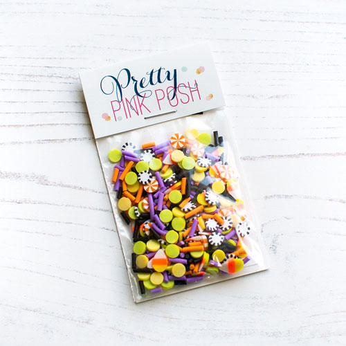 Pretty Pink Posh - Halloween Party Clay Confetti