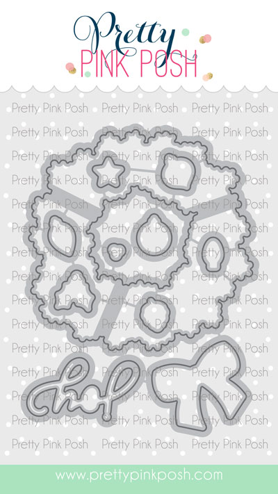 Pretty Pink Posh - Pine Wreath Coordinating Die Set