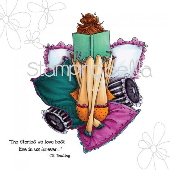 Stamping Bella - Uptown Girl - Rebecca Loves to Read