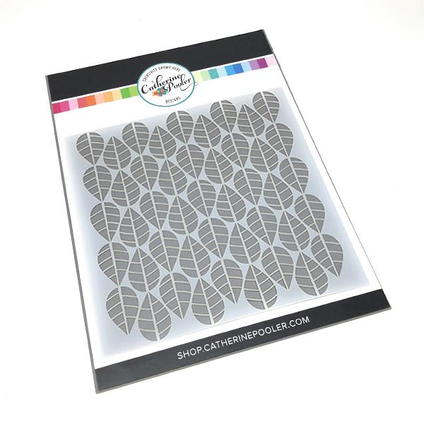 Catherine Pooler - Marching Leaves Stencil