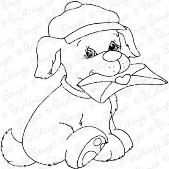 Whimsy Stamps - Special Delivery Pup - Crissy Armstrong Collection