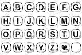 Whimsy Stamps - Spell It Out - Sentiments Collection